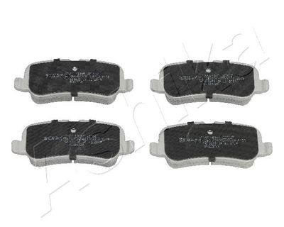 Brake Pad Set, disc brake ASHIKA 51-0L-L01