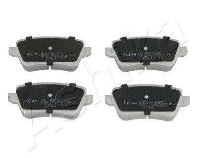 Brake Pad Set, disc brake ASHIKA 51-0L-L05