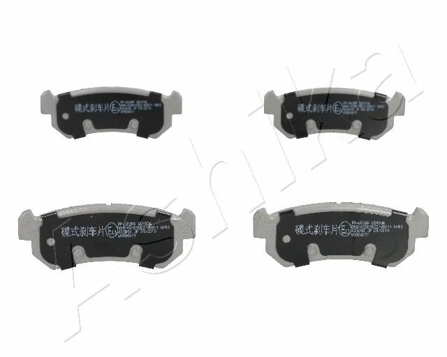 ASHIKA 51-0W-W02 Brake Pad Set, disc brake