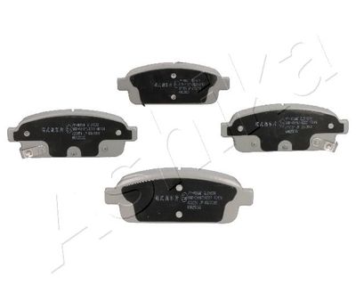 Brake Pad Set, disc brake ASHIKA 51-0W-W05