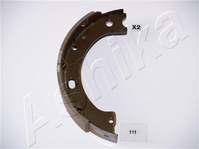 Brake Shoe Set, parking brake ASHIKA 55-01-111