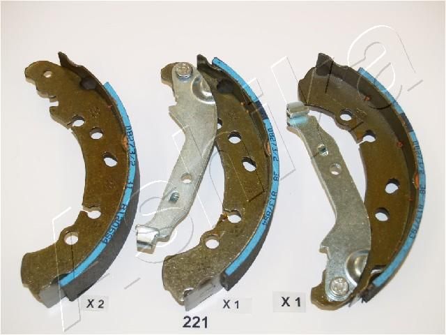 ASHIKA 55-02-221 Brake Shoe Set