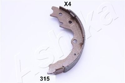 Brake Shoe Set, parking brake ASHIKA 55-03-315