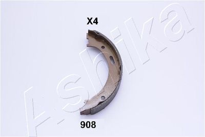 Brake Shoe Set, parking brake ASHIKA 55-09-908