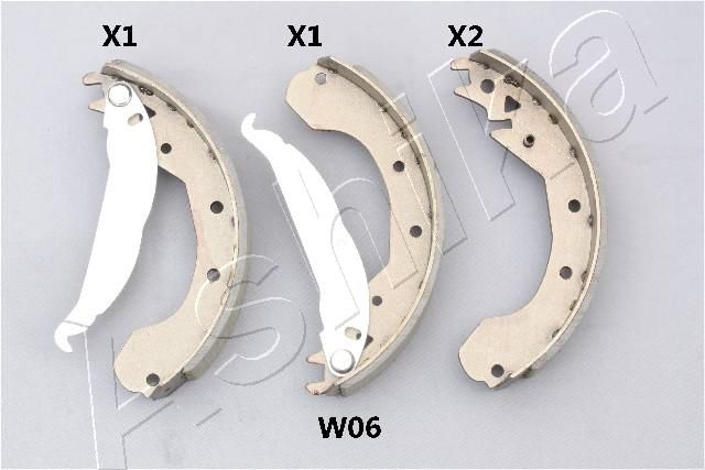 ASHIKA 55-0W-W06 Brake Shoe Set