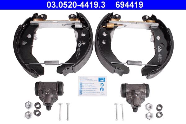 ATE 03.0520-4419.3 Brake Shoe Set