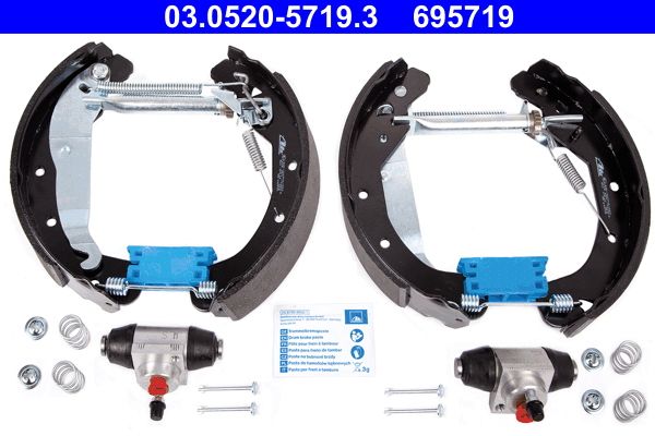 ATE 03.0520-5719.3 Brake Shoe Set