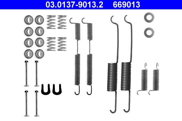ATE 03.0137-9013.2 Accessory Kit, brake shoes