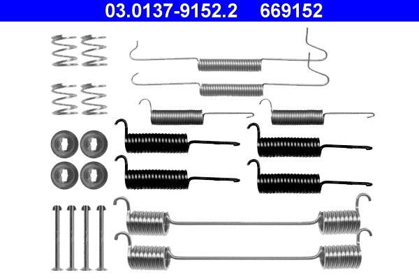 ATE 03.0137-9152.2 Accessory Kit, brake shoes