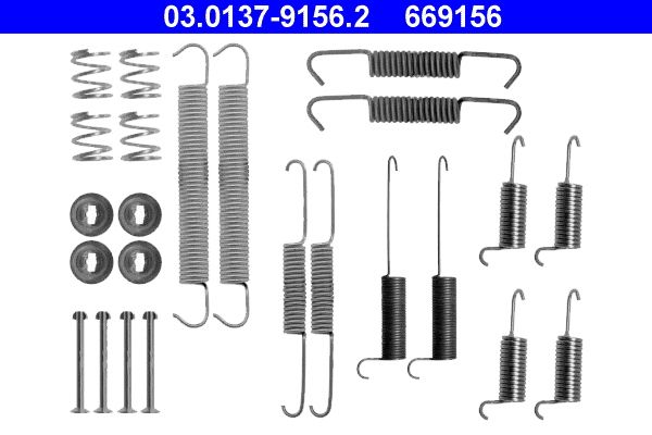 ATE 03.0137-9156.2 Accessory Kit, brake shoes