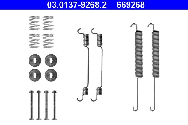 ATE 03.0137-9268.2 Accessory Kit, brake shoes