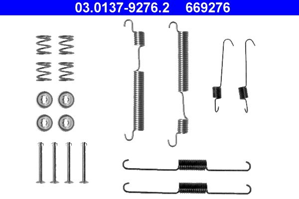 ATE 03.0137-9276.2 Accessory Kit, brake shoes