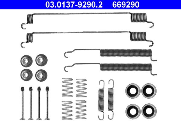 ATE 03.0137-9290.2 Accessory Kit, brake shoes