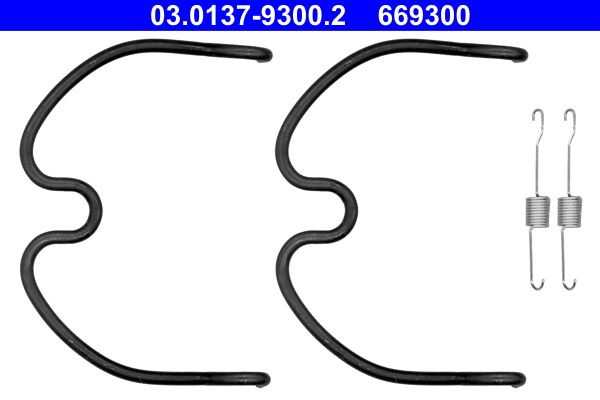 ATE 03.0137-9300.2 Accessory Kit, brake shoes