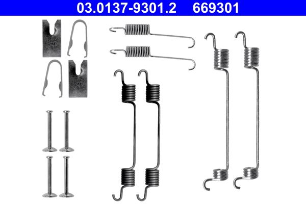 ATE 03.0137-9301.2 Accessory Kit, brake shoes