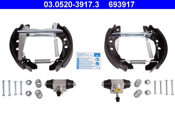 ATE 03.0520-3917.3 Brake Shoe Set