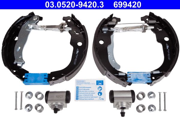 ATE 03.0520-9420.3 Brake Shoe Set