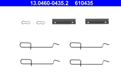 Accessory Kit, disc brake pad ATE 13.0460-0435.2