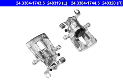 Brake Caliper ATE 24.3384-1743.5