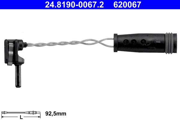 ATE 24.8190-0067.2 Warning Contact, brake pad wear