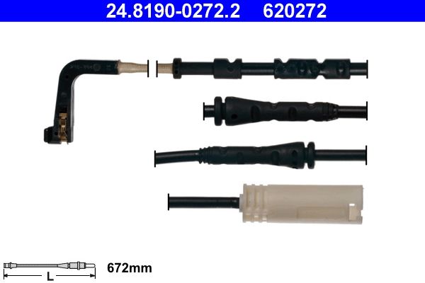 ATE 24.8190-0272.2 Warning Contact, brake pad wear