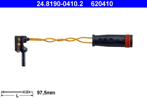 ATE 24.8190-0410.2 Warning Contact, brake pad wear