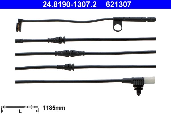 ATE 24.8190-1307.2 Warning Contact, brake pad wear