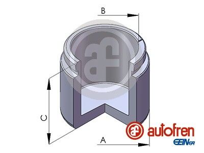 Piston, brake caliper AUTOFREN SEINSA D025137