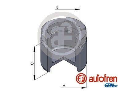 Piston, brake caliper AUTOFREN SEINSA D025259