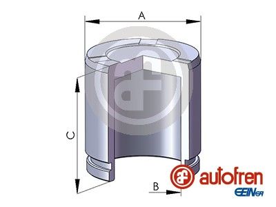 Piston, brake caliper AUTOFREN SEINSA D025287