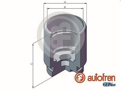 Piston, brake caliper AUTOFREN SEINSA D025293