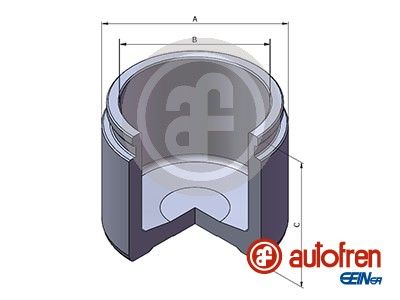 Piston, brake caliper AUTOFREN SEINSA D025308