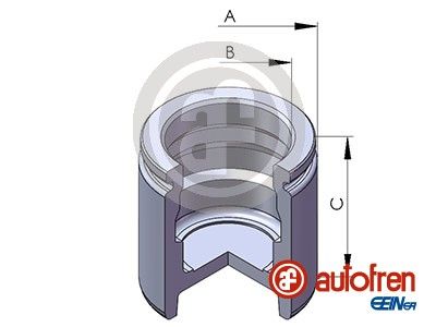 Piston, brake caliper AUTOFREN SEINSA D02544