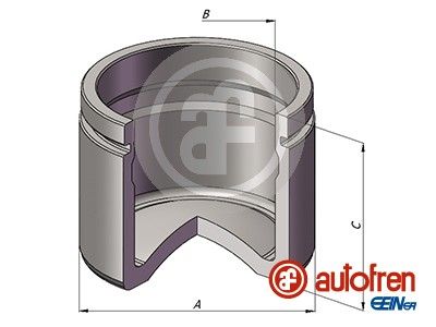 Piston, brake caliper AUTOFREN SEINSA D025598