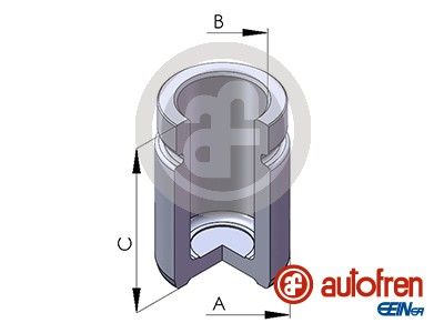 Piston, brake caliper AUTOFREN SEINSA D02566