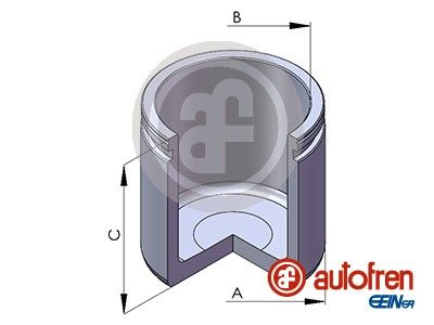 Piston, brake caliper AUTOFREN SEINSA D02569