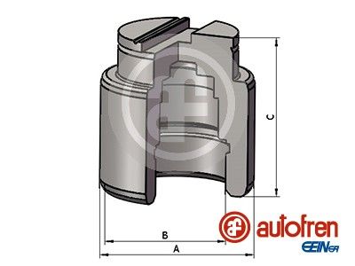 Piston, brake caliper AUTOFREN SEINSA D025741