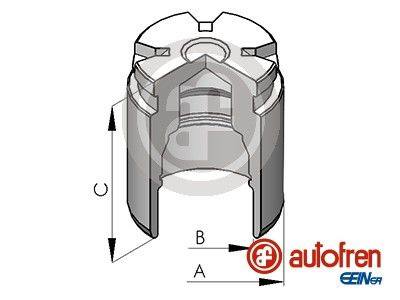 Piston, brake caliper AUTOFREN SEINSA D02578