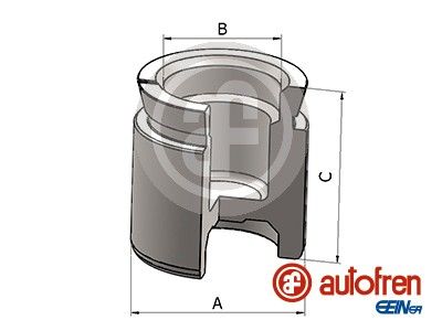 Piston, brake caliper AUTOFREN SEINSA D025861