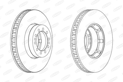 Brake Disc BERAL BCR242A