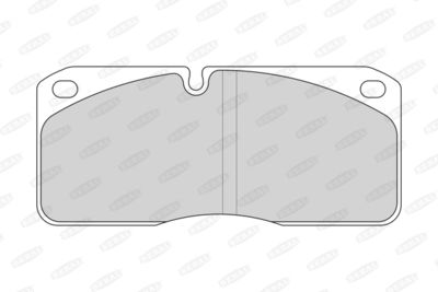 Brake Pad Set, disc brake BERAL BCV29067T