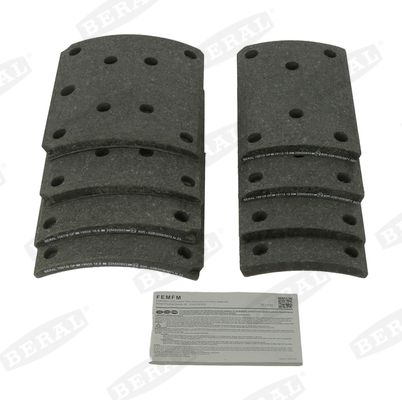 BERAL KBL19505.1-1561 Brake Lining Kit, drum brake