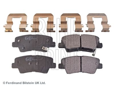 Brake Pad Set, disc brake BLUE PRINT ADG042127