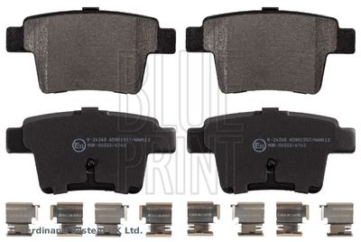 Brake Pad Set, disc brake BLUE PRINT ADJ134240