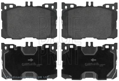 Brake Pad Set, disc brake BLUE PRINT ADU174241