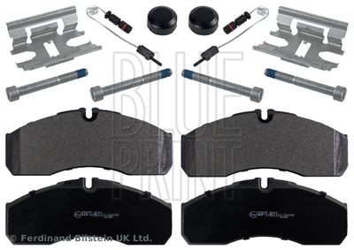 Brake Pad Set, disc brake BLUE PRINT ADU174279