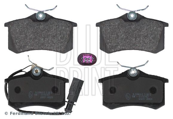 BLUE PRINT ADV184240 Brake Pad Set, disc brake