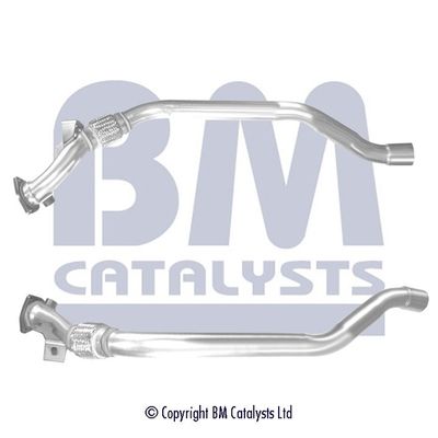 Exhaust Pipe BM Catalysts BM50502