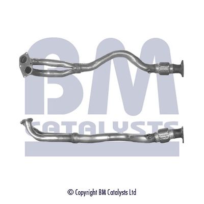 Exhaust Pipe BM Catalysts BM70380