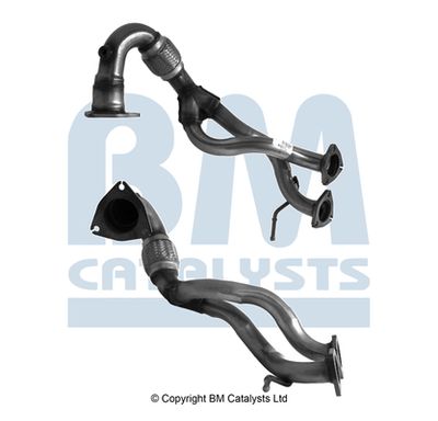 Exhaust Pipe BM Catalysts BM70564